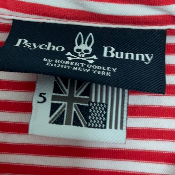Pristine condition Psycho Bunny mens polo size M - Picture 3 of 4